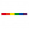 Rainbow Aufkleber / Sticker 1,0 x 9,5cm / 0.5 x 3.5 inch (T1047)