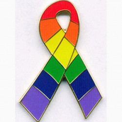 Pin Rainbow Fancy Ribbon (T1053)