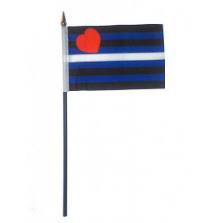 Leather Hand Flag / Handflagge (T1573)