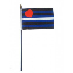Leather Hand Flag / Handflagge (T1573)
