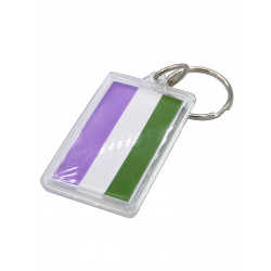 Gender Queer Flag Key Ring (T5152)