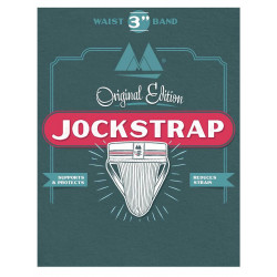 MM The Original No. 10 Jockstrap Underwear Black 3 inch (T6215)