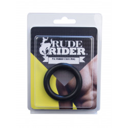 RudeRider Fix Rubber Cock Ring Thick (T6226)