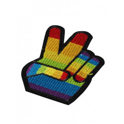 Rainbow Victory Ironing Patch (T6310)