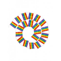 Rainbow Flag-Chain 14x21 cm 10 m (T6328)