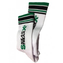 Sneak Freaxx Dark Green Socks White One Size (T6408)