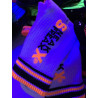 Sneak Freaxx Neon Orange Socks White One Size (T6413)