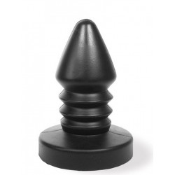 Bumper Butt Plug Black 19 × 8 cm (T6385)