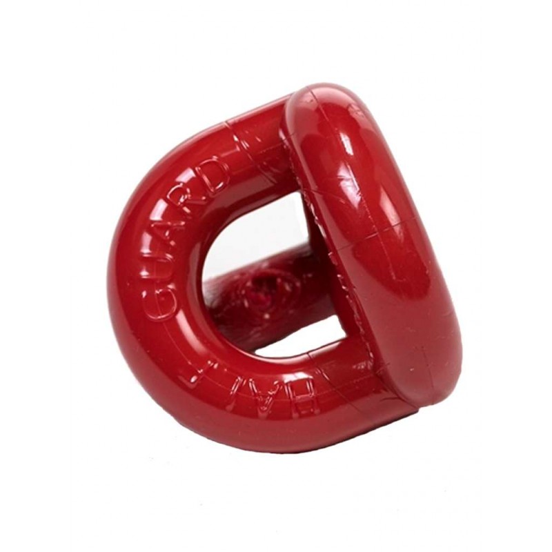 Ball Stretching Fetish - Sport Fucker Half Guard Cockring/Ball Stretcher Red