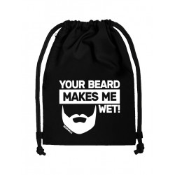 BenSWild BigBag `Your Beard Makes Me Wet!` Black/White (T7150)