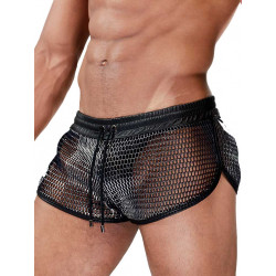 TOF Paris Roman Shorts Silver (T7074)