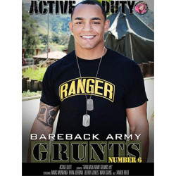 Bareback Army Grunts #6 DVD (Active Duty) (18210D)