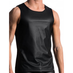Manstore Slim Tank M104 T-Shirt Black (T7440)