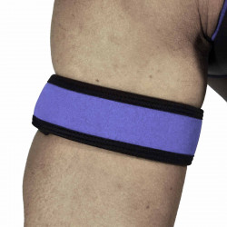 RudeRider Neoprene Puppy 2 Biceps Straps Purple (T7467)