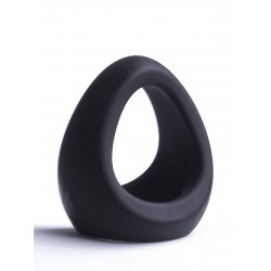 Rude Rider Waterdrop Silicone Ring Black (T6414)