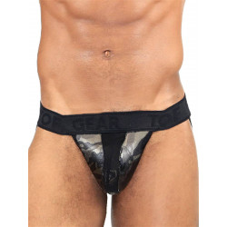 ToF Paris Commando Jockstrap Underwear Camo Brown (T7543)