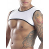 GBGB Maverik Harness Mesh White (T7659)