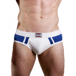 GBGB Jaxon Acid Jock Brief Underwear Blue/White (T7677)