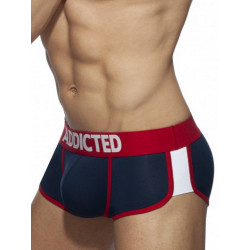 Addicted Second Skin Trunk Underwear Navy Blue (T7898)