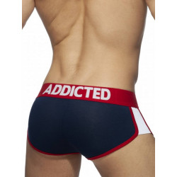 Addicted Second Skin Trunk Underwear Navy Blue (T7898)