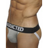 Addicted Basic Jockstrap Underwear Heather Grey (T7860)