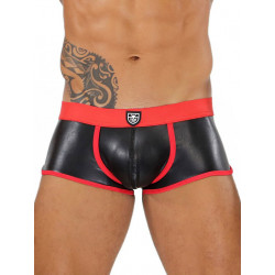 TOF Fetish Boxer Underwear Black/Red (T7914)