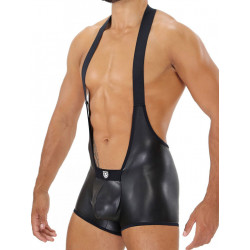 ToF Paris Fetish Singlet Black (T7915)