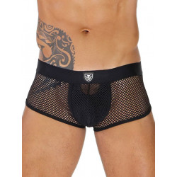 TOF Bulge Mesh Boxers Underwear Black (T7899)