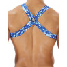 ToF Paris Party Boy Elastic Harness Camo Blue (T7935)