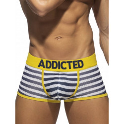 Addicted Sailor Push Up Mesh Trunk Underwear Yellow (T7970)