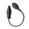 Rude Rider Inflatable Butt Plug Rubber Black (T7726)