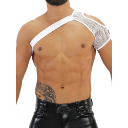 ToF Paris Mesh Shoulder Harness White (T7936)