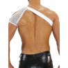 ToF Paris Mesh Shoulder Harness White (T7936)