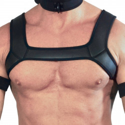 RudeRider Neoprene Harness Black (T7256)