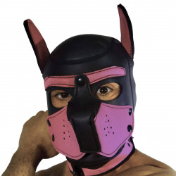 RudeRider Neoprene Puppy Hoods Pink (T7278)