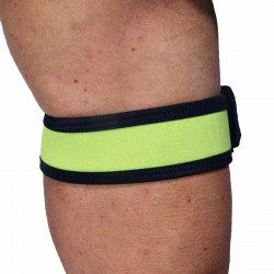 RudeRider Neoprene Puppy 2 Biceps Straps Yellow (T7258)