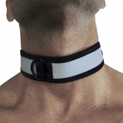 RudeRider Neoprene Puppy Collar Grey (T7267)