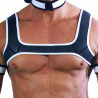 Rude Rider Neoprene Harness Black/White (T7289)