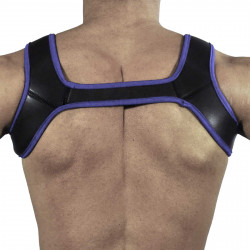 Rude Rider Neoprene Harness Black/Blue (T7255)