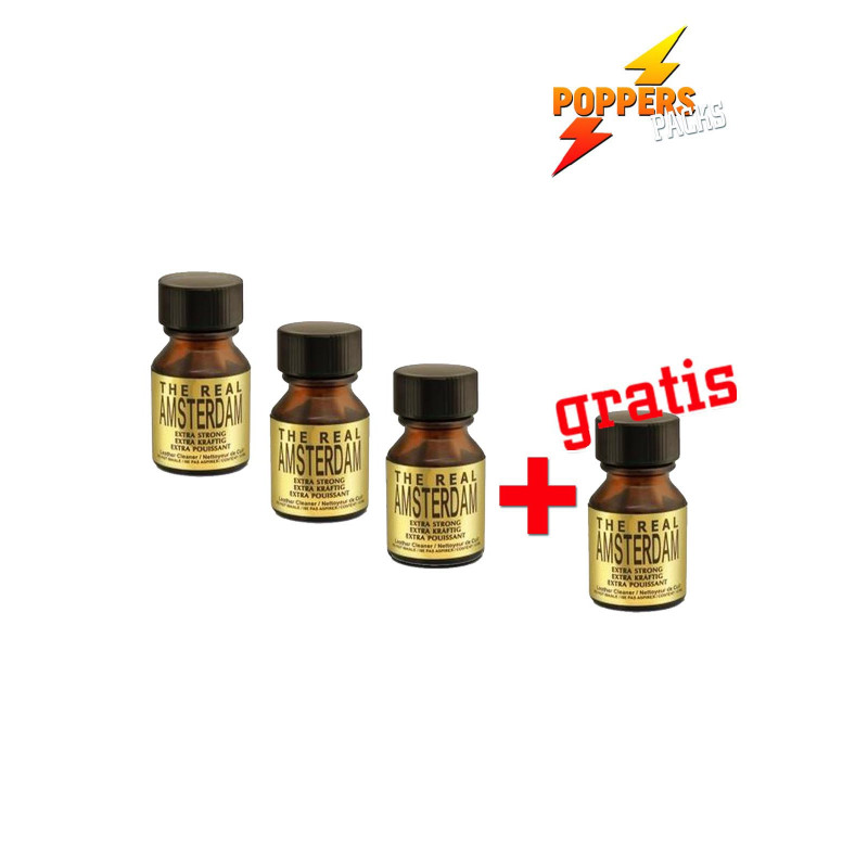 3 + 1 Real Amsterdam 10 ml Liquid Incense (Aroma) (P0205)