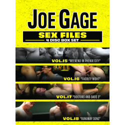 Sex Files Vol. # 15-18 4-DVD-Set (Joe Gage) (20151D)