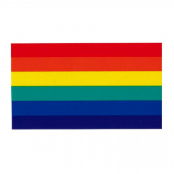 Rainbow Pride Aufkleber / Sticker 76 x 115 mm (T7765)