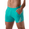 TOF Paris Shorts Turquoise/White (T8173)