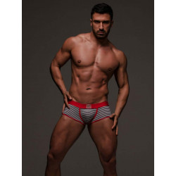 ToF Paris Stripes Push-Up Trunk Underwear Navy/Red/White (T8194)