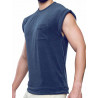 Supawear Terry Toweling Tank Top Navy (T8395)