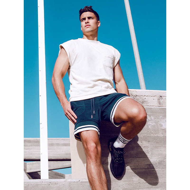 Supawear Terry Toweling Tank Top Off White (T8396)
