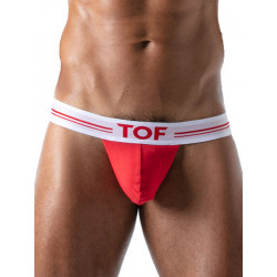 ToF Paris French Stringless Thong Underwear Red (T8485)