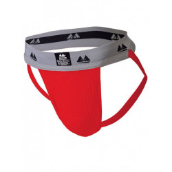 MM The Original Jockstrap Underwear Scarlet/Grey 2 inch (T6223)