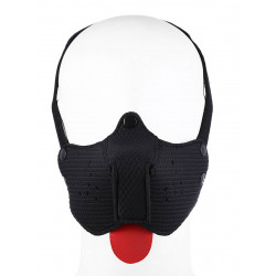 Rude Rider Puppy Face Mask Neoprene Black (T8355)