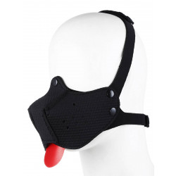 Rude Rider Puppy Face Mask Neoprene Black (T8355)